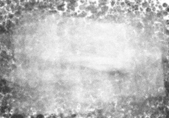 Abstract grunge black and white distressed texture background, Isolated on transparent background, PNG	