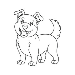 Dog Line Art Design The Graceful Canine