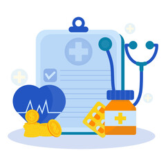 Health Insurance Illustration