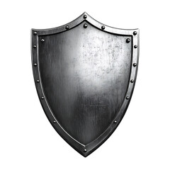 metallic defense security shield on png