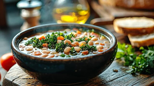ribollita italian recipe video 