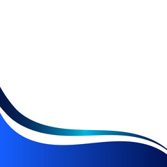 Modern Gradient Wavy Footer