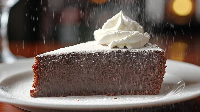 torta caprese italian sweets video