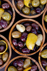 olives and olive oil