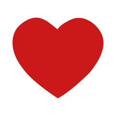 Red heart icons set vector d