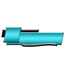  Blue abstract vector banner