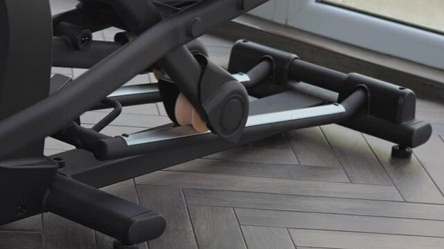 A sleek and stylish fitness machine designed specifically for indoor workouts within modern living spaces