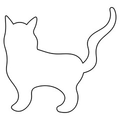 Cat Line Art