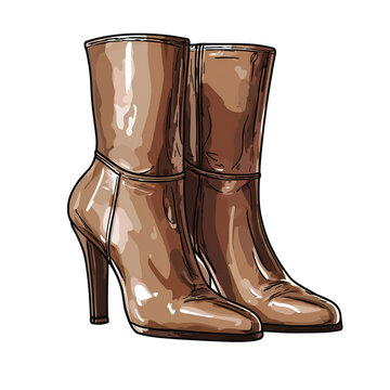 Boots clip art preview