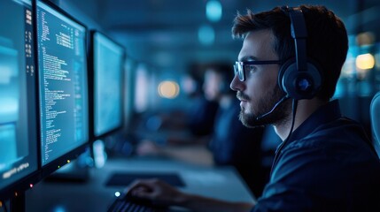 Tech support agent using video conferencing for remote assistance in a professional digital office