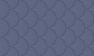 Dragon skin seamless pattern, vector abstract background of reptile or fish scales, also look like roof tiling or architecture element.
