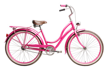 Fototapeta premium Pink City Cruiser Journey Through History