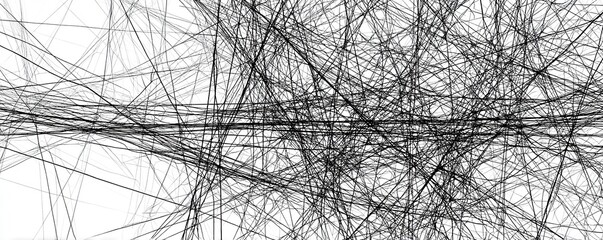 Complex interwoven lines creating a dense, intricate geometric pattern, suggesting depth and complexity - intricate labyrinthine lines