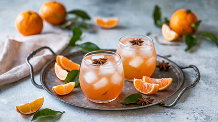 refreshing summer drink, bursting with fruity flavors and vibrant colors