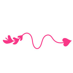 Stylized Heart Arrow