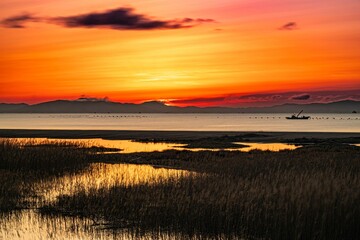 雨上がりの奥松島野蒜海岸