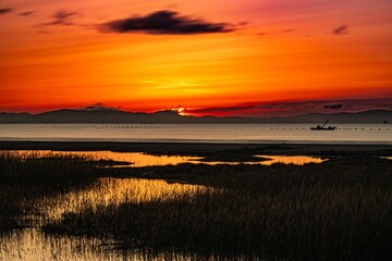 雨上がりの奥松島野蒜海岸