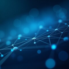 Futuristic Digital Plexus Network — Abstract 4K Technology Background