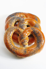 Pretzels with poppy