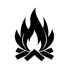 set of fire icons