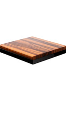 Isolated Wood Table Illustration With Brown Tones On Black Background