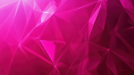 Fototapeta premium Abstract polygonal pink background