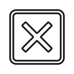 Obraz premium Multiply icon vector image. Suitable for mobile apps, web apps and print media.