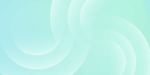 Minimalist banner background. Green and blue gradations.Circle geometric background. Simple design. Vector. EPS 10