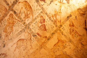 Qusayr Amra, Jordan frescoes of desert castle