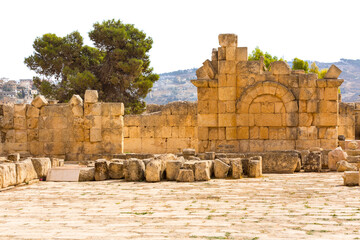 Ancient roman ruins of Jerash Gerasa, Jordan
