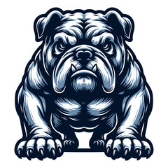 Bulldog vector and illustrations.