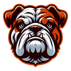 Bulldog vector and illustrations.