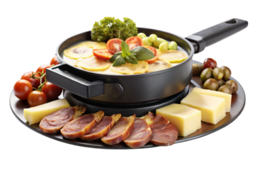 Raclette cheese melting for perfect meals