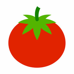 Tomato icon on white background