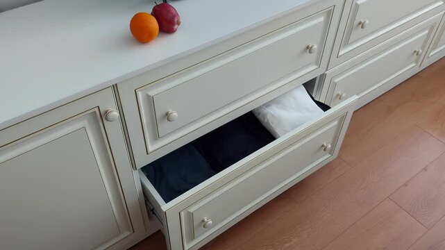 Drawer Dynamics: Effortless Sweater Retrieval