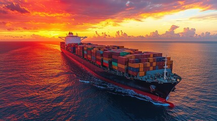 A symphony of logistics orchestrated across the globe, from vessel shipping to distribution networks, optimizing every step to ensure efficient and timely delivery, from initial order to final 