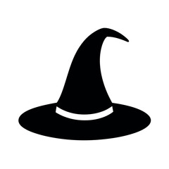 Fototapeta premium halloween witch hat isolated