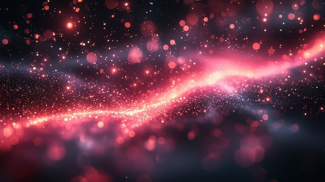 A vibrant symphony of electric cables and LEDs pulsates with an intense, otherworldly glow, forming a dynamic backdrop that embodies the cutting edge of technological innovation and the transformative