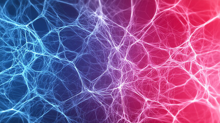 Obraz premium Abstract representation of interconnected networks, showcasing vibrant colors and intricate designs that capture the essence of technology.