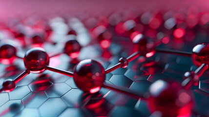 The visualization highlights synthetic blood components and nano fluids in future medicine.