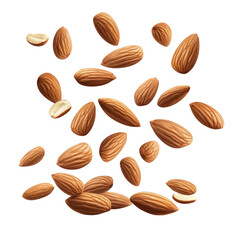 Scattered Almonds