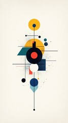 Obraz premium Abstract geometric composition