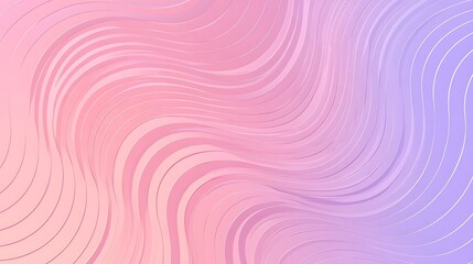 Fototapeta premium Abstract pink and purple wavy background.