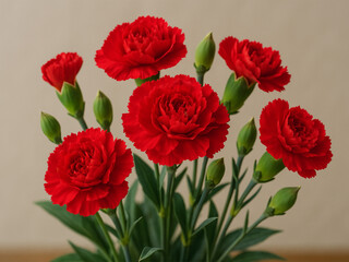 赤いカーネーション