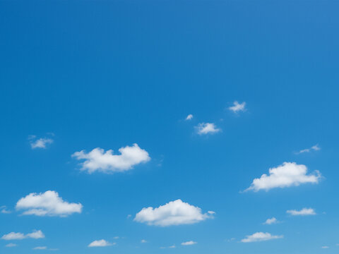 初夏の青空