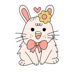 Groovy easter clipart, png Cozy decoration, png Spring clipart, eggs pastel decoration, festival, summer, april