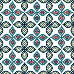Seamless ethnic geometric pattern. Aztec style. Vector illustration.