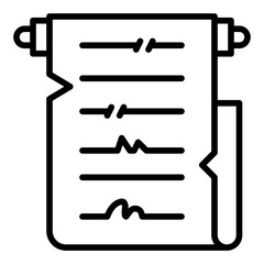 Game Information Scroll Icon