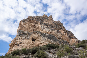 Ulubey Canyon displaying its magnificent rock formations and meandering river
