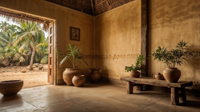 inside view of farmer house
